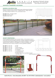 BARRIERE E TRANSENNE DI SICUREZZA